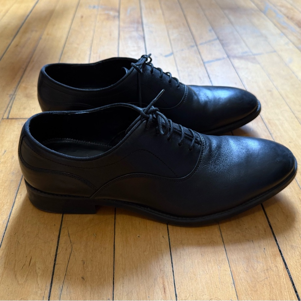 Zara Men’s Black Dress Shoes - Size 12